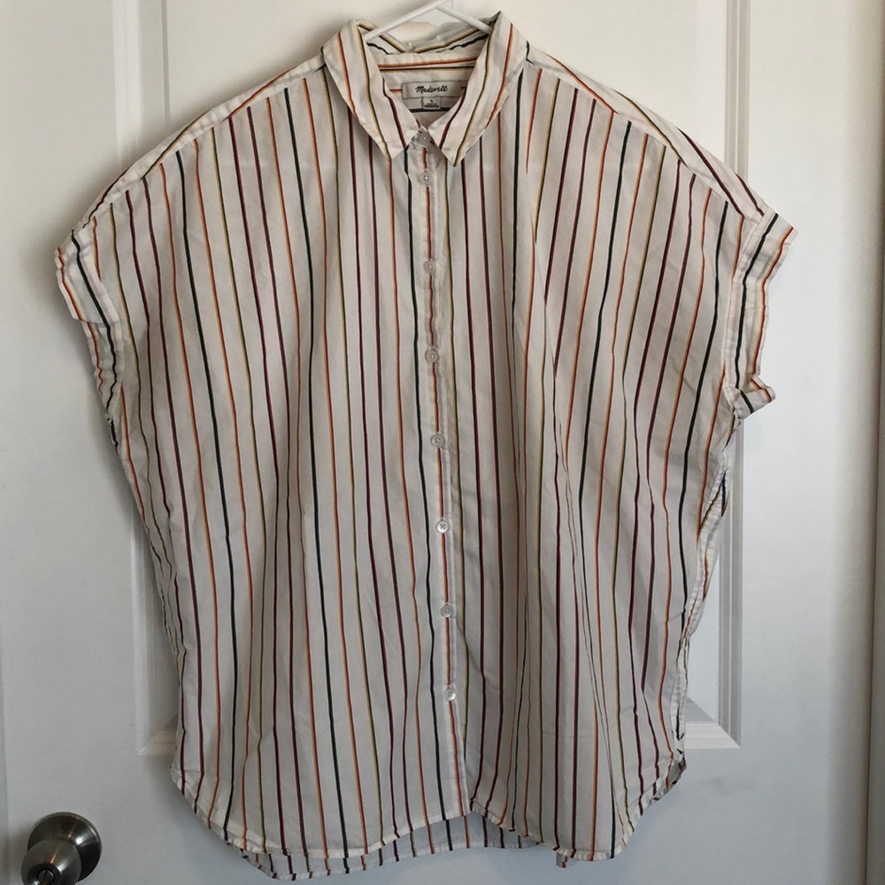 Madewell oversized button down-L